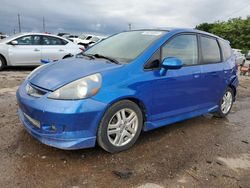 Salvage cars for sale at Oklahoma City, OK auction: 2008 Honda FIT Sport