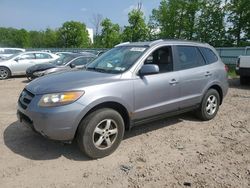 Salvage cars for sale from Copart Central Square, NY: 2007 Hyundai Santa FE GLS