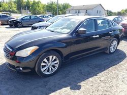 Salvage cars for sale at York Haven, PA auction: 2011 Infiniti M37 X