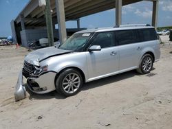 Salvage cars for sale at West Palm Beach, FL auction: 2013 Ford Flex Limited