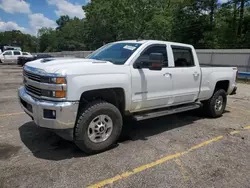 Salvage cars for sale at Eight Mile, AL auction: 2018 Chevrolet Silverado K2500 Heavy Duty LT