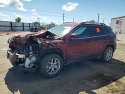 Jeep salvage cars for sale: 2019 Jeep Cherokee Latitude Plus