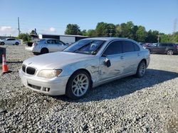 Salvage cars for sale at Mebane, NC auction: 2006 BMW 750 LI