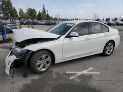 2016 BMW 328 I Sulev en venta en Rancho Cucamonga, CA