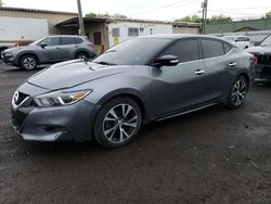 Salvage cars for sale at New Britain, CT auction: 2018 Nissan Maxima 3.5S