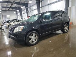 Salvage Cars with No Bids Yet For Sale at auction: 2011 GMC Acadia SLT-1