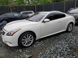 Infiniti g37 Base salvage cars for sale: 2012 Infiniti G37 Base