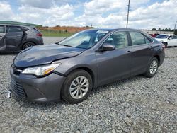Salvage cars for sale at Tifton, GA auction: 2016 Toyota Camry LE