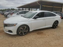 Salvage cars for sale at Tanner, AL auction: 2022 Honda Accord Hybrid Sport