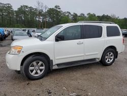 Salvage cars for sale at Harleyville, SC auction: 2014 Nissan Armada SV