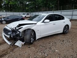 Salvage cars for sale at Austell, GA auction: 2019 Infiniti Q50 Luxe