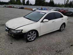 Salvage cars for sale from Copart Graham, WA: 2004 Acura TSX