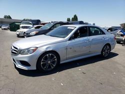 Salvage cars for sale at Hayward, CA auction: 2016 Mercedes-Benz E 350