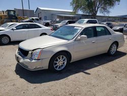 Salvage cars for sale from Copart Albuquerque, NM: 2011 Cadillac DTS Luxury Collection