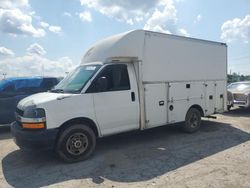 Salvage trucks for sale at Indianapolis, IN auction: 2013 GMC Savana Cutaway G3500