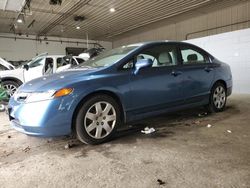 Salvage cars for sale at Candia, NH auction: 2008 Honda Civic LX