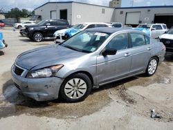 Salvage cars for sale at New Orleans, LA auction: 2010 Honda Accord LX