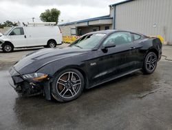 Salvage cars for sale at Colton, CA auction: 2021 Ford Mustang GT