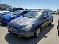 Honda salvage cars for sale: 2003 Honda Accord LX