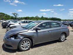 Salvage cars for sale from Copart Des Moines, IA: 2015 Nissan Sentra S