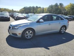 Salvage cars for sale at Exeter, RI auction: 2014 Chevrolet Cruze LT