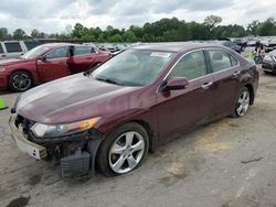 Salvage cars for sale at auction: 2012 Acura TSX Tech