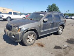 Salvage cars for sale from Copart Gaston, SC: 2007 Jeep Grand Cherokee Laredo