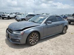 Salvage cars for sale at Houston, TX auction: 2015 Audi A4 Premium Plus