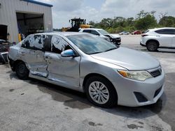 Salvage cars for sale at Fort Pierce, FL auction: 2013 Toyota Camry L