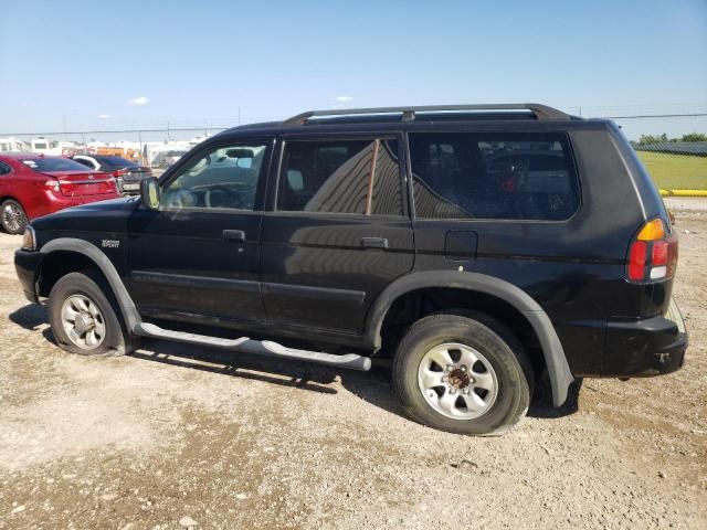 2002 Mitsubishi Montero Sport ES