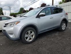 Salvage cars for sale at New Britain, CT auction: 2014 Toyota Rav4 XLE