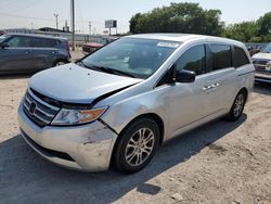 Salvage cars for sale at Oklahoma City, OK auction: 2011 Honda Odyssey EXL