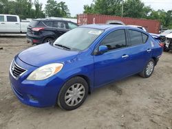 Nissan salvage cars for sale: 2014 Nissan Versa S