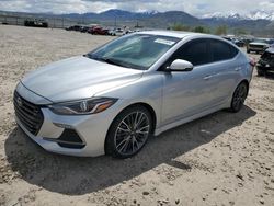 Salvage cars for sale from Copart Magna, UT: 2018 Hyundai Elantra Sport