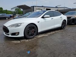 Salvage cars for sale from Copart Lebanon, TN: 2014 Tesla Model S