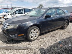 Salvage cars for sale at Franklin, WI auction: 2010 Ford Fusion SE