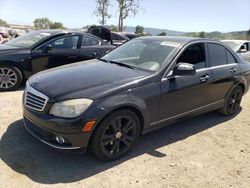 Mercedes-Benz C300 salvage cars for sale: 2009 Mercedes-Benz C300