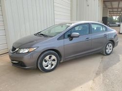 Salvage cars for sale at Tanner, AL auction: 2015 Honda Civic LX