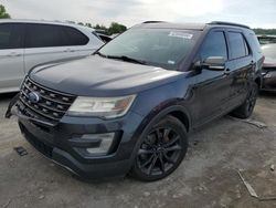 Salvage cars for sale at Cahokia Heights, IL auction: 2017 Ford Explorer XLT