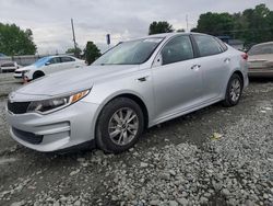 Salvage cars for sale from Copart Mebane, NC: 2016 KIA Optima LX