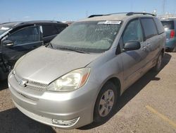 Salvage cars for sale from Copart Phoenix, AZ: 2005 Toyota Sienna CE