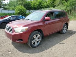 Toyota Highlander salvage cars for sale: 2009 Toyota Highlander Sport