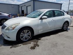 Salvage cars for sale from Copart Orlando, FL: 2012 Infiniti G37 Base