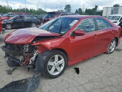 Salvage cars for sale from Copart Bridgeton, MO: 2012 Toyota Camry Base