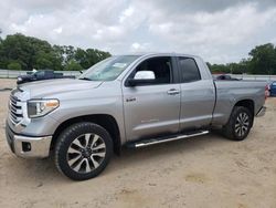 Toyota Tundra salvage cars for sale: 2020 Toyota Tundra Double Cab Limited