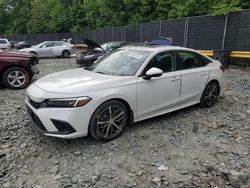 Salvage cars for sale at Waldorf, MD auction: 2024 Honda Civic Touring