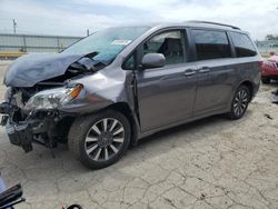 Salvage cars for sale at Dyer, IN auction: 2020 Toyota Sienna XLE
