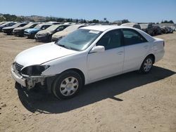 Salvage cars for sale at San Martin, CA auction: 2003 Toyota Camry LE