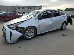 Salvage cars for sale at Wilmer, TX auction: 2020 Toyota Prius L
