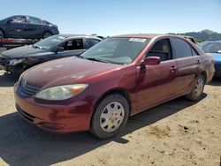 Salvage cars for sale at San Martin, CA auction: 2004 Toyota Camry LE